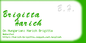 brigitta harich business card